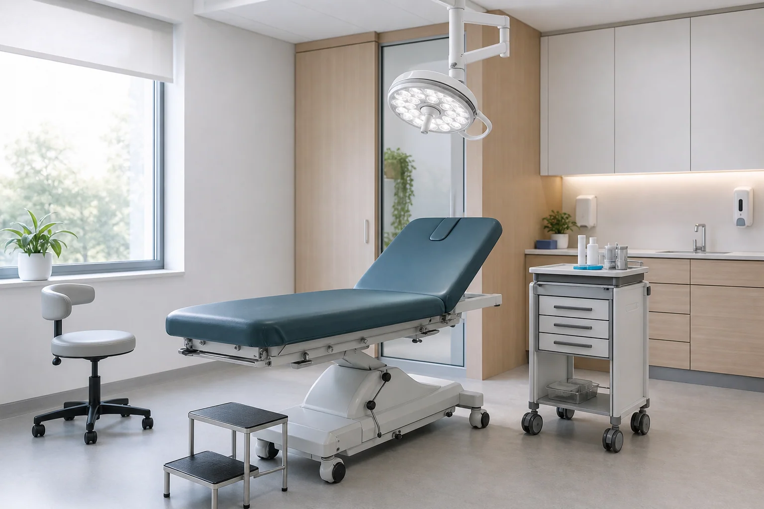 Concept visualization of Outpatient Examination medical equipment application