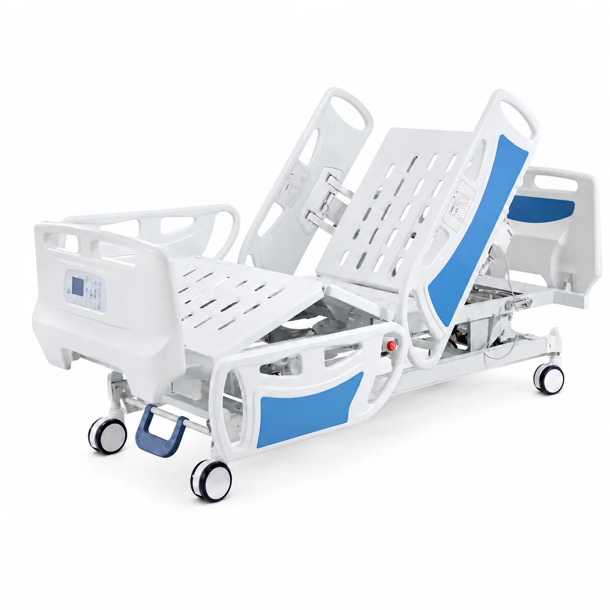 KL-BC101 KL-BC101 Electric Hospital Bed | 5-Function ICU Bed with CPR