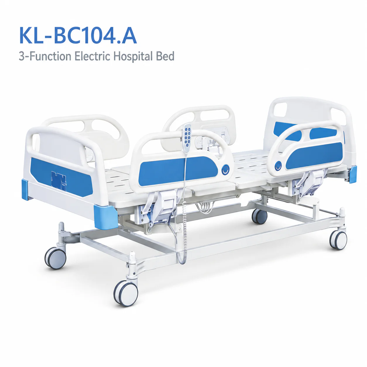 KL-BC104-A KL-BC104-A Electric Hospital Bed | 3-Function Bed Alternative Style