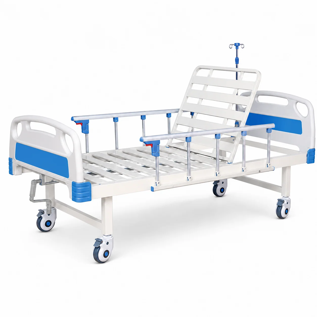 KL-BC129 KL-BC129 Flat Bed | Manual Backrest Hospital Flat Bed