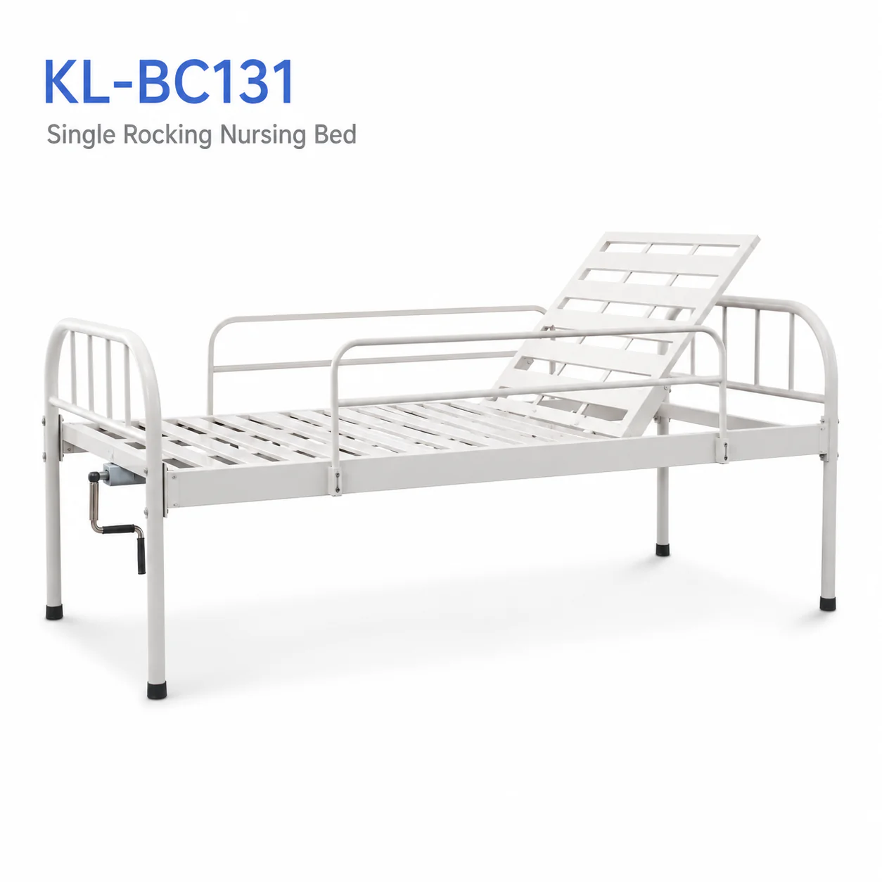 KL-BC131 KL-BC131 Single Rocking Nursing Bed | Manual Back-Rest Bed