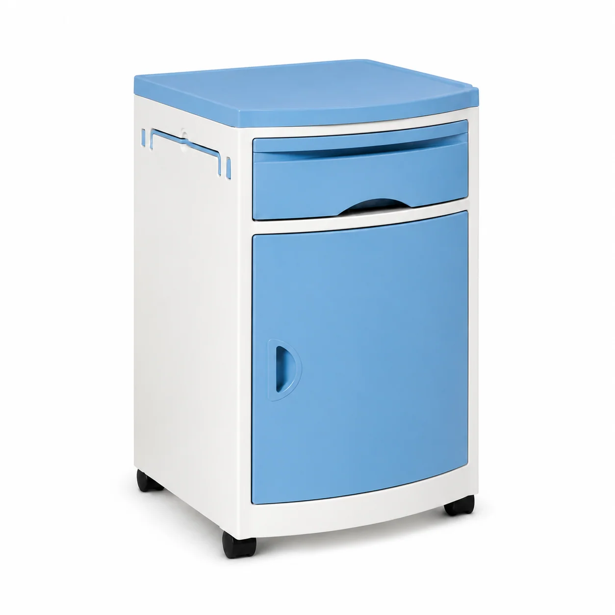 KL-CG083 KL-CG083 Bedside Table | Side Towel Rail Hospital Cabinet