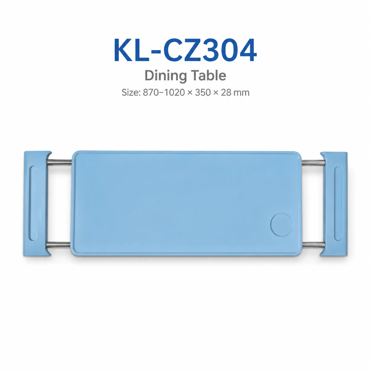 KL-CZ304 KL-CZ304 Dining Table | Hospital Bed Dining Tray 870–1020 mm