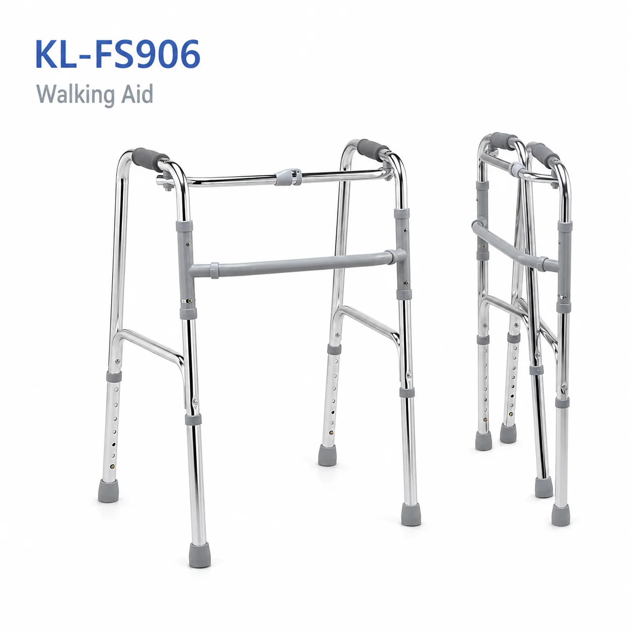 KL-FS906 KL-FS906 Walking Aid | Foldable Aluminum Walker Frame