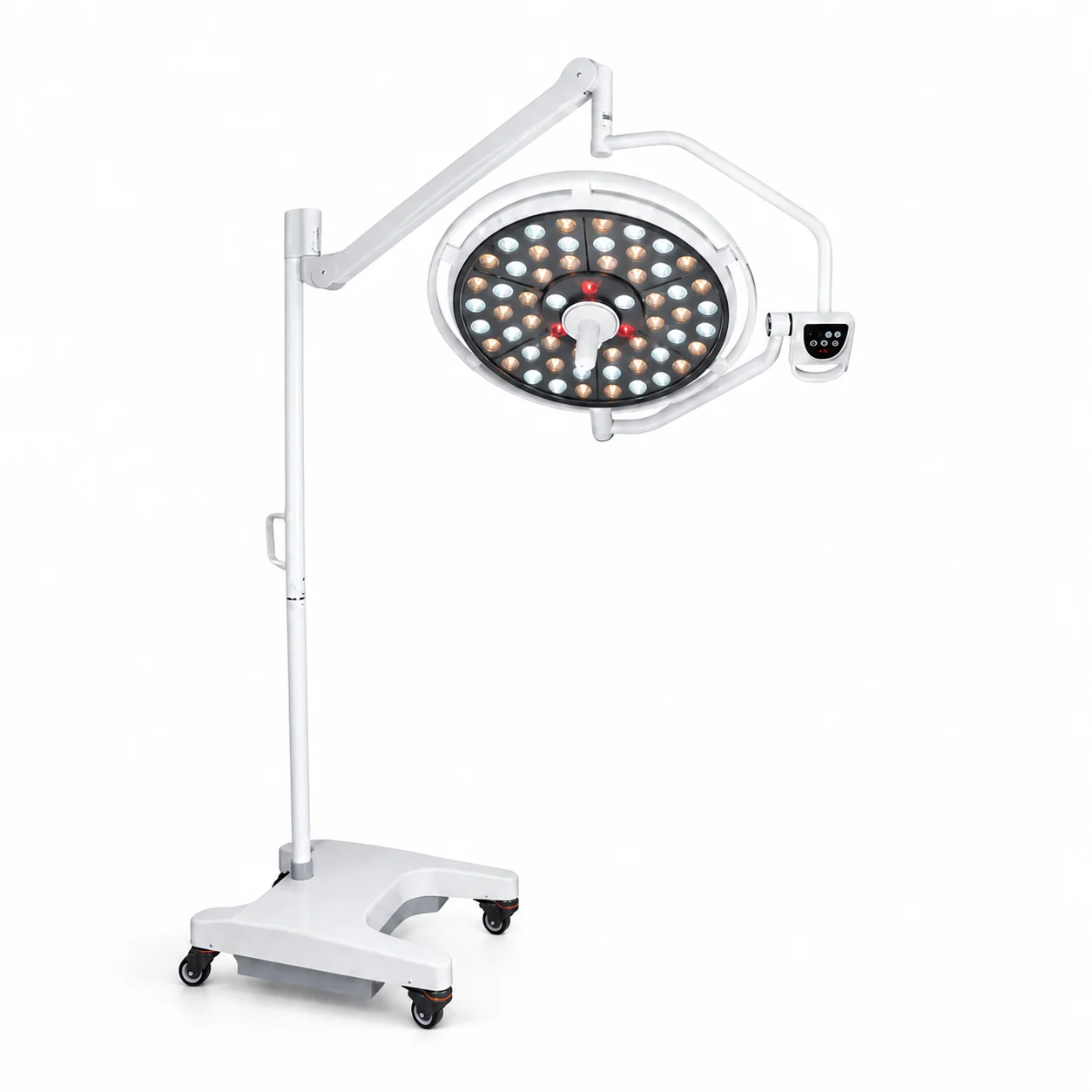 KL-LED-MDT6I KL-LED-MDT6I Mobile Double-Dome LED Surgical Light | Ultra-Thin Lens Shadowless Operating Lamp