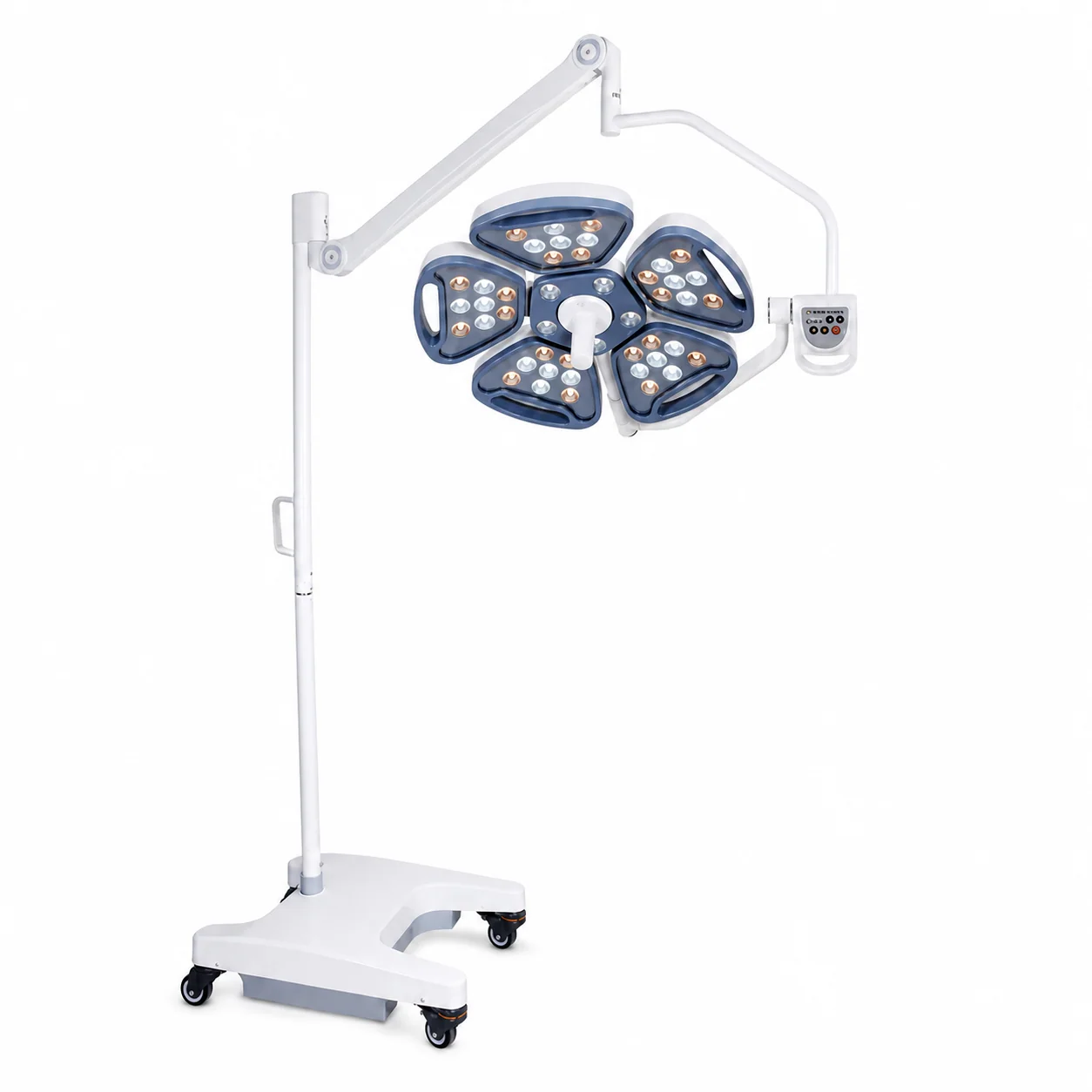 KL-LED·MSTZ5 KL-LED-MSTZ5 Mobile LED Surgical Light | Five-Petal Dome, 45 LEDs