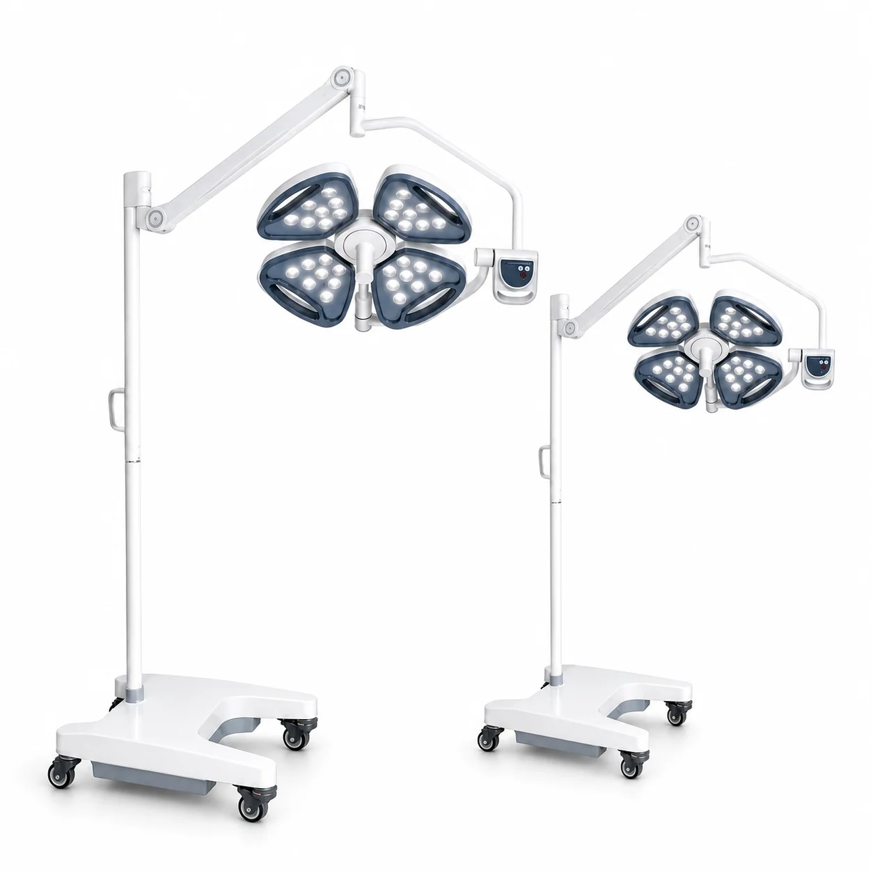 KL-LED·MSZ4 KL-LED-MSZ4 Mobile LED Surgical Light | Four-Petal Dome, 32 LEDs, 40,000–120,000 Lux