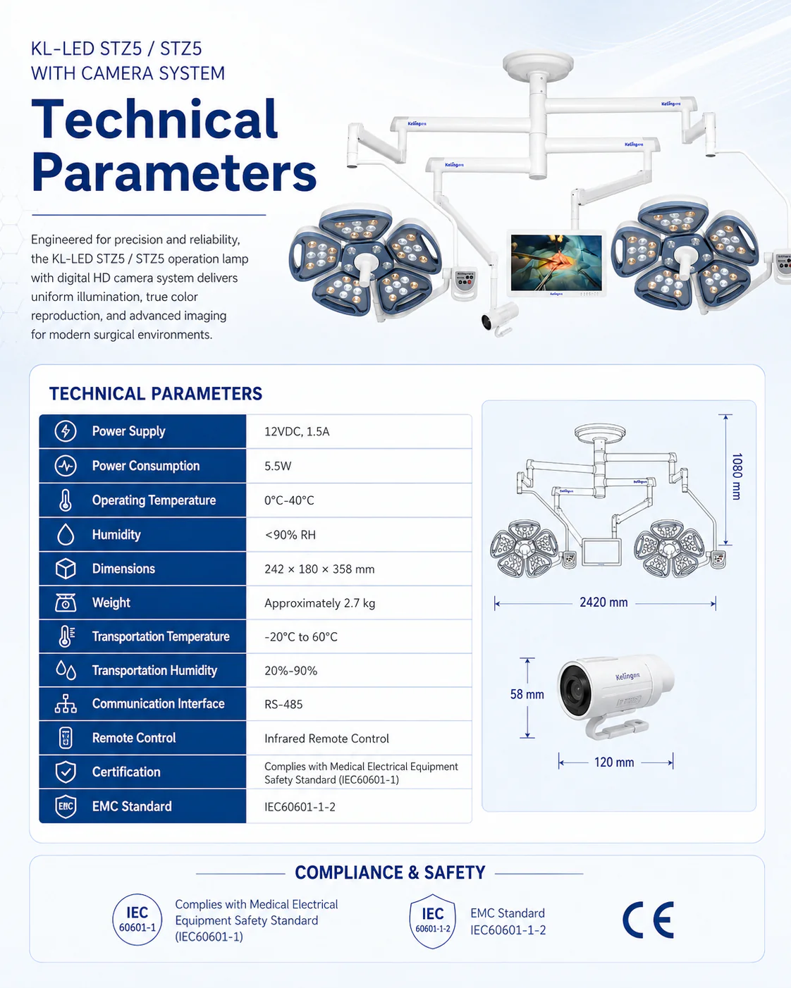 KL-LED-STZ5-Camera-System product detail 4