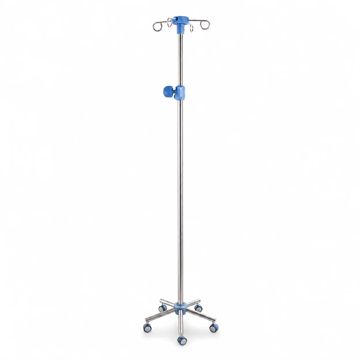 KL-LJ045-1 KL-LJ045-1 I.V. Stand | Stainless Steel IV Pole for Hospital Bed