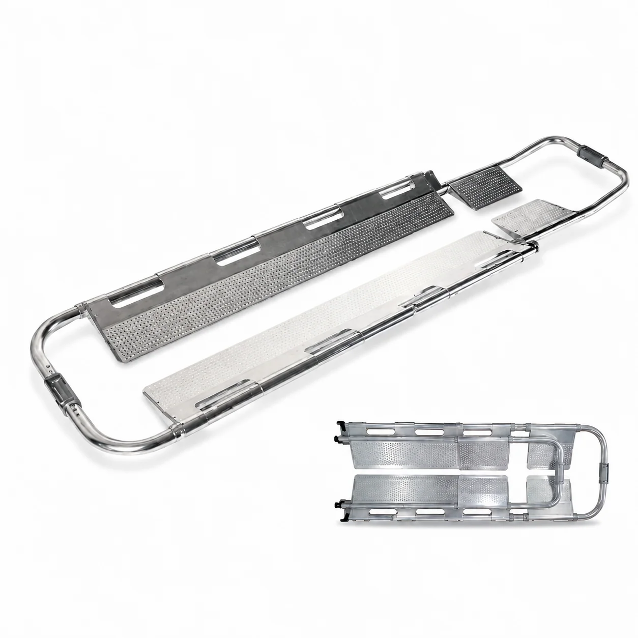 KL-MS006 KL-MS006 Scoop Stretcher | Split Aluminum Scoop Stretcher