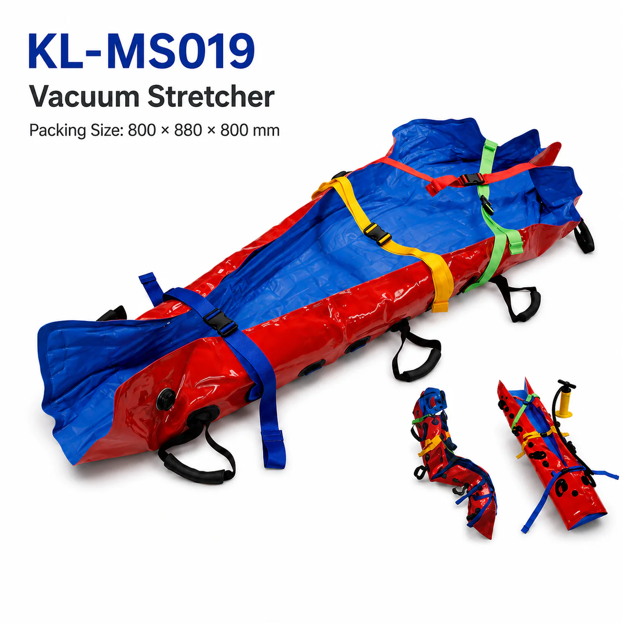 KL-MS019 KL-MS019 Vacuum Stretcher | Emergency Immobilization Vacuum Mattress