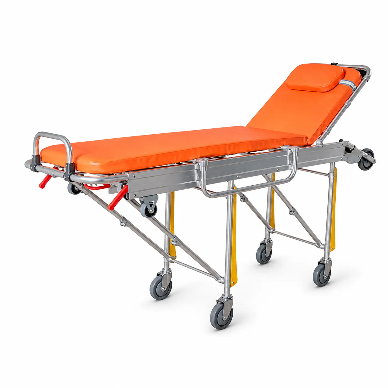 KL-MS020 KL-MS020 Ambulance Stretcher | Aluminum Alloy Height-Adjustable Stretcher