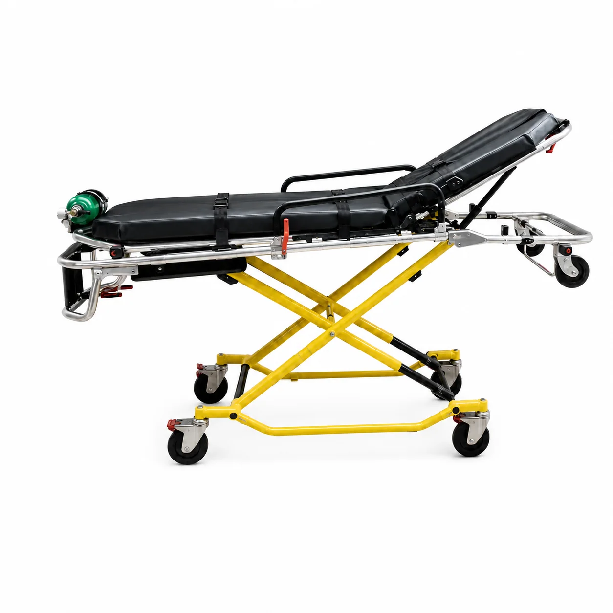 KL-MS021 KL-MS021 Ambulance Stretcher | Heavy-Duty 250 kg Hydraulic Lift Stretcher