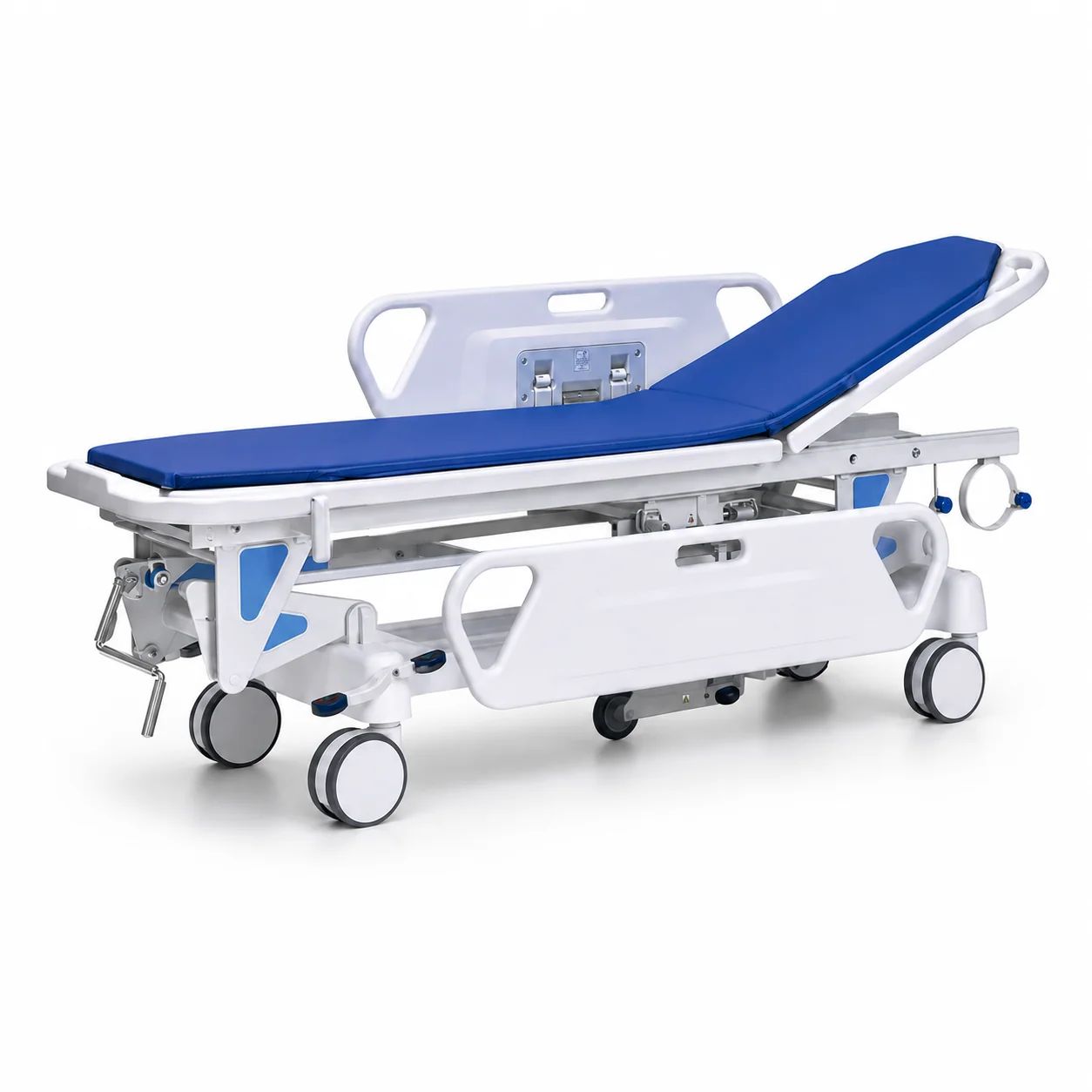 KL-PT003 KL-PT003 Patient Transportation Trolley | 250 kg 6-Inch Castor Transfer Trolley