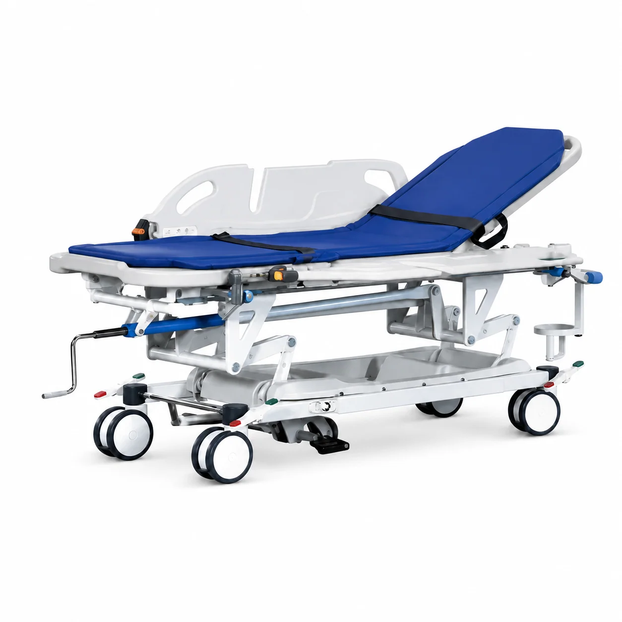 KL-PT004 KL-PT004 Patient Transportation Trolley | Crank Height-Adjustable Transfer Trolley