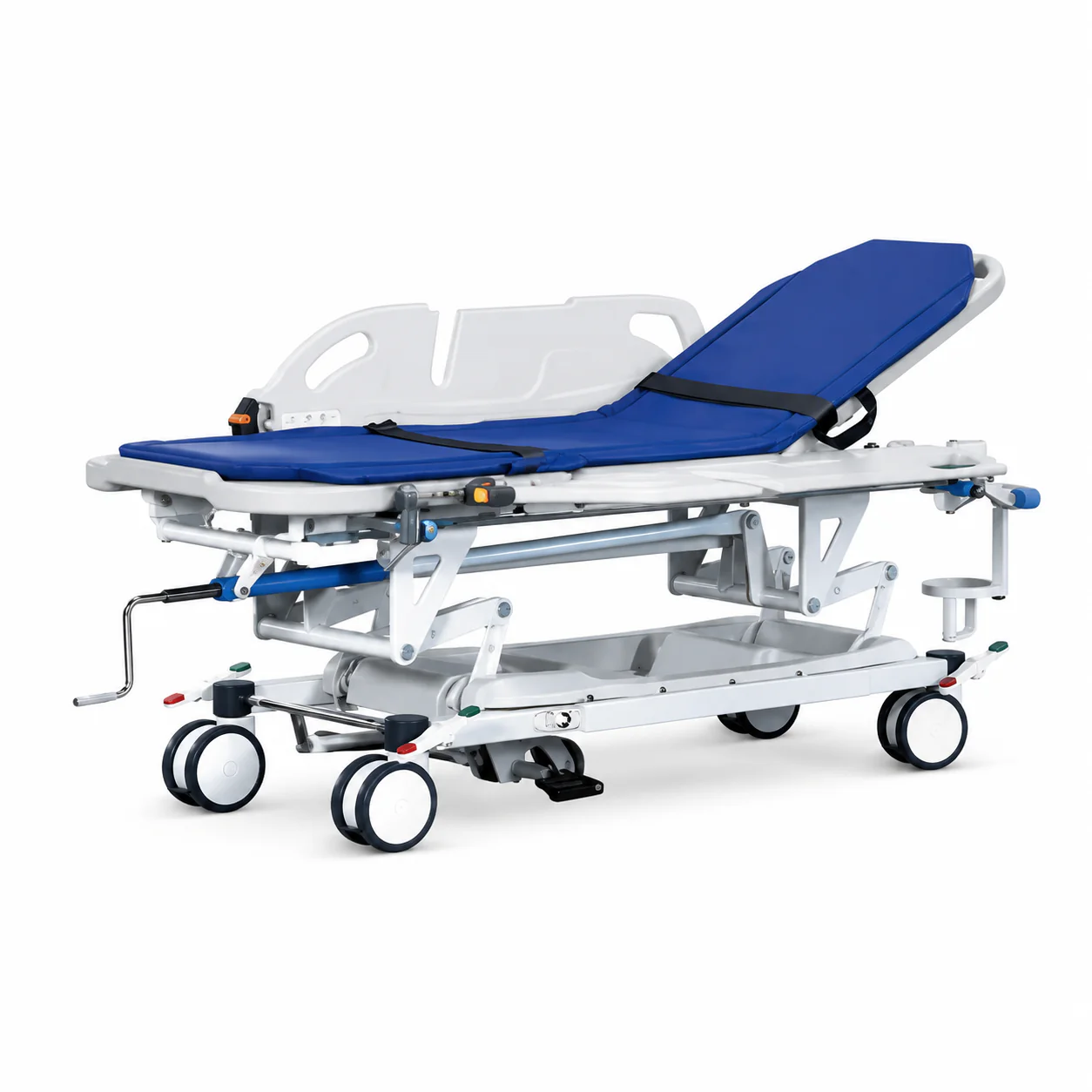 KL-PT004 KL-PT004 Patient Transportation Trolley | Crank Height-Adjustable Transfer Trolley