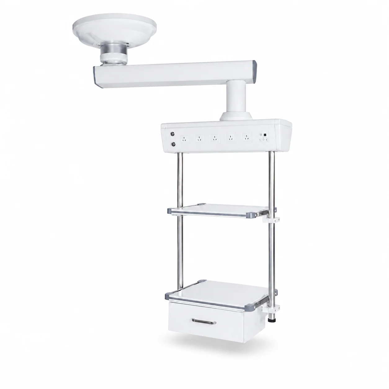 KL-T7203 KL-T7203 Medical Hanging Tower | Ceiling Utility Pendant with 360° Rotation