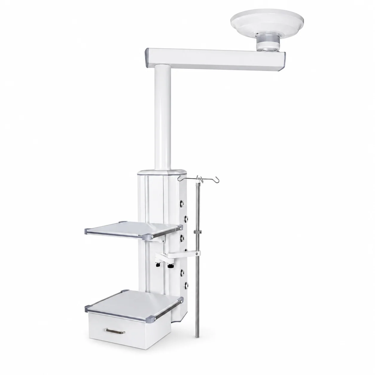 KL-T7303 KL-T7303 Medical Hanging Tower | Full-Gas OR Pendant with Horizontal Rotation