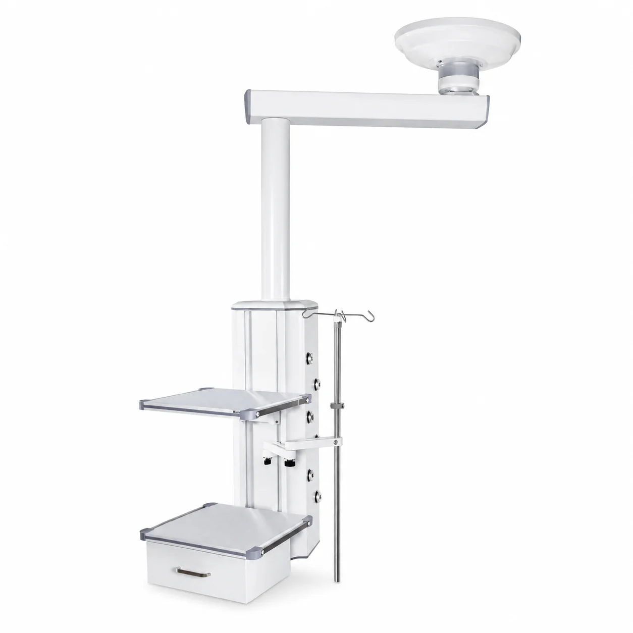 KL-T7303 KL-T7303 Medical Hanging Tower | Full-Gas OR Pendant with Horizontal Rotation