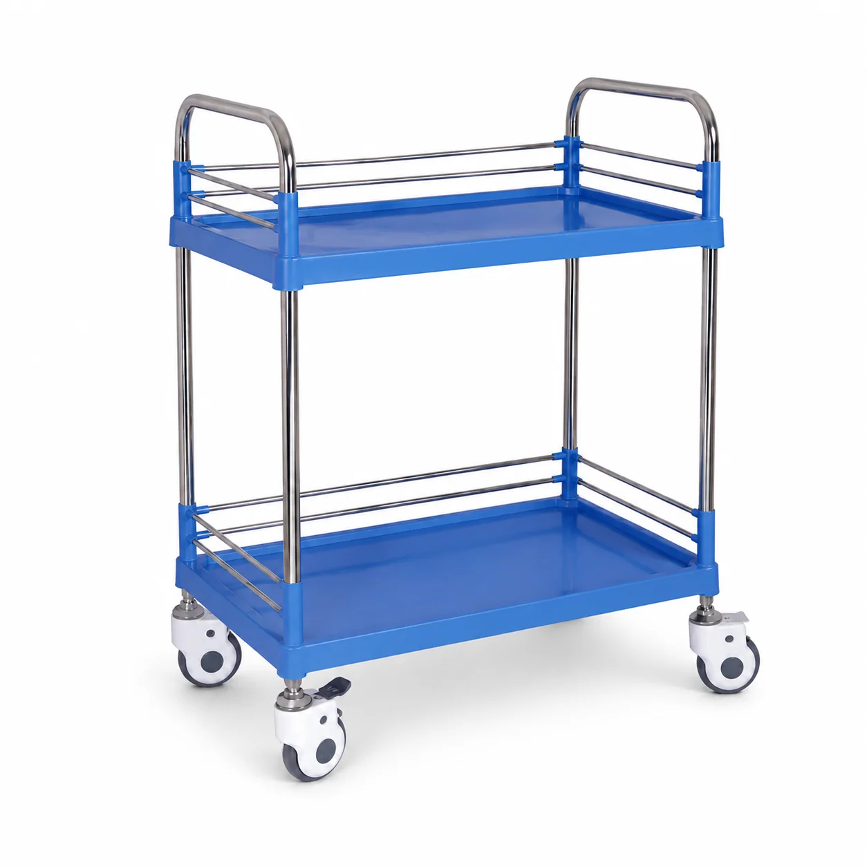 KL-TC016 KL-TC016 ABS Trolley | Two-Tier ABS & Stainless Steel Utility Cart
