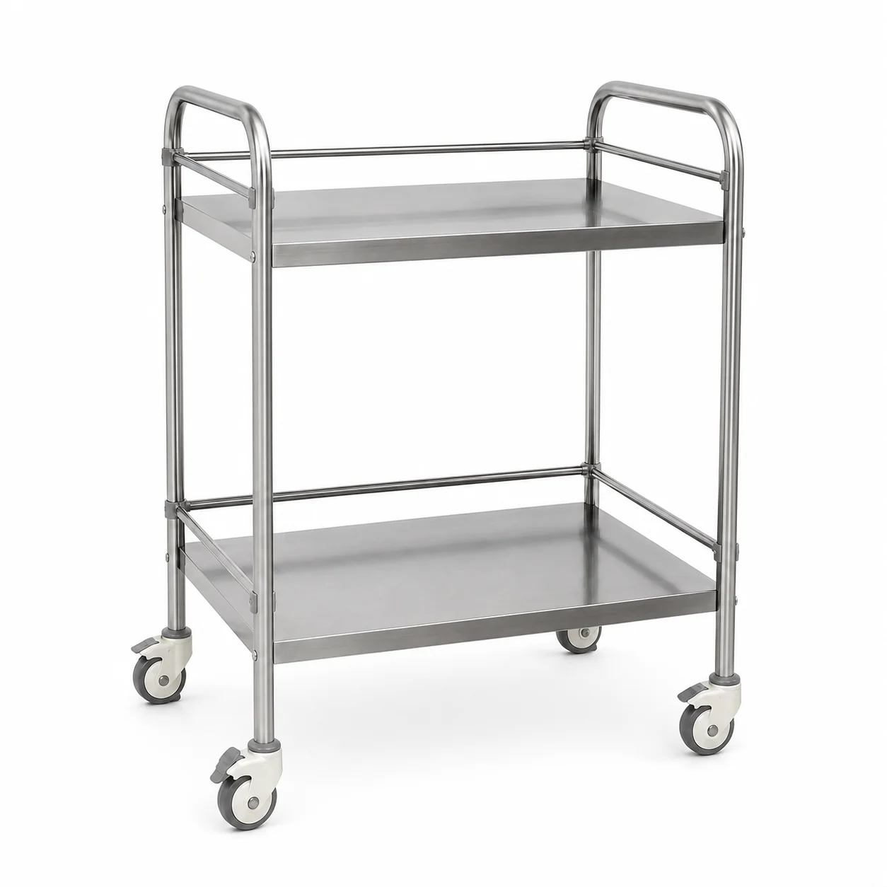 KL-TC036 KL-TC036 Instrument Trolley | SUS304 Stainless Steel 2-Tier Disassembly Cart