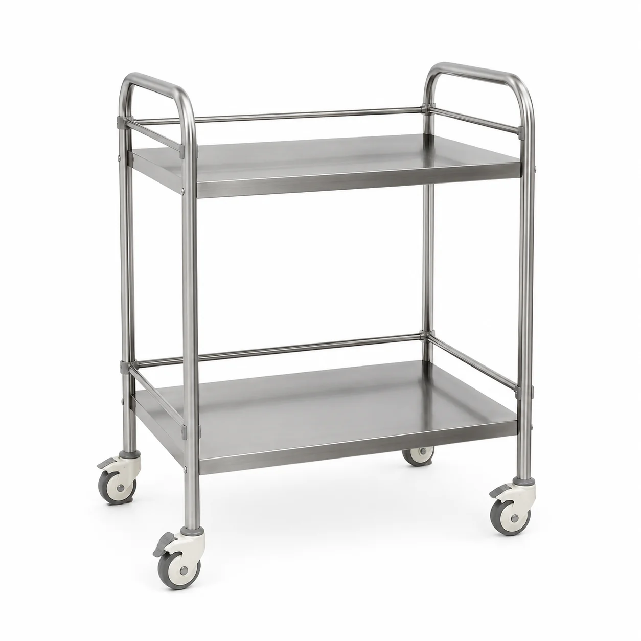 KL-TC036 KL-TC036 Instrument Trolley | SUS304 Stainless Steel 2-Tier Disassembly Cart