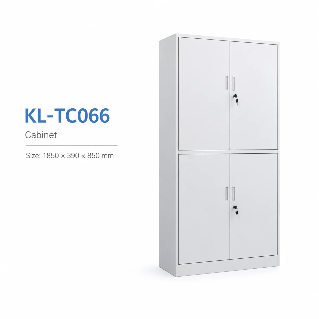 KL-TC066 KL-TC066 Storage Cabinet | 4-Door Lockable Steel Cabinet