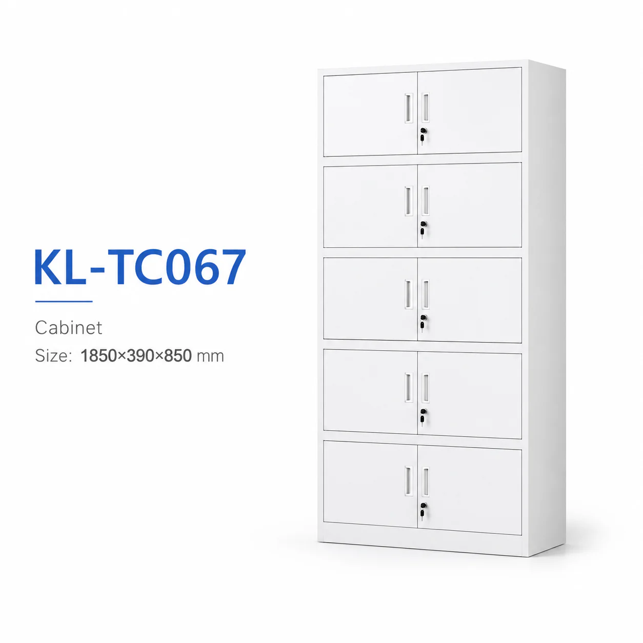 KL-TC067 KL-TC067 Cabinet | 5-Layer Independent Lockable Compartments