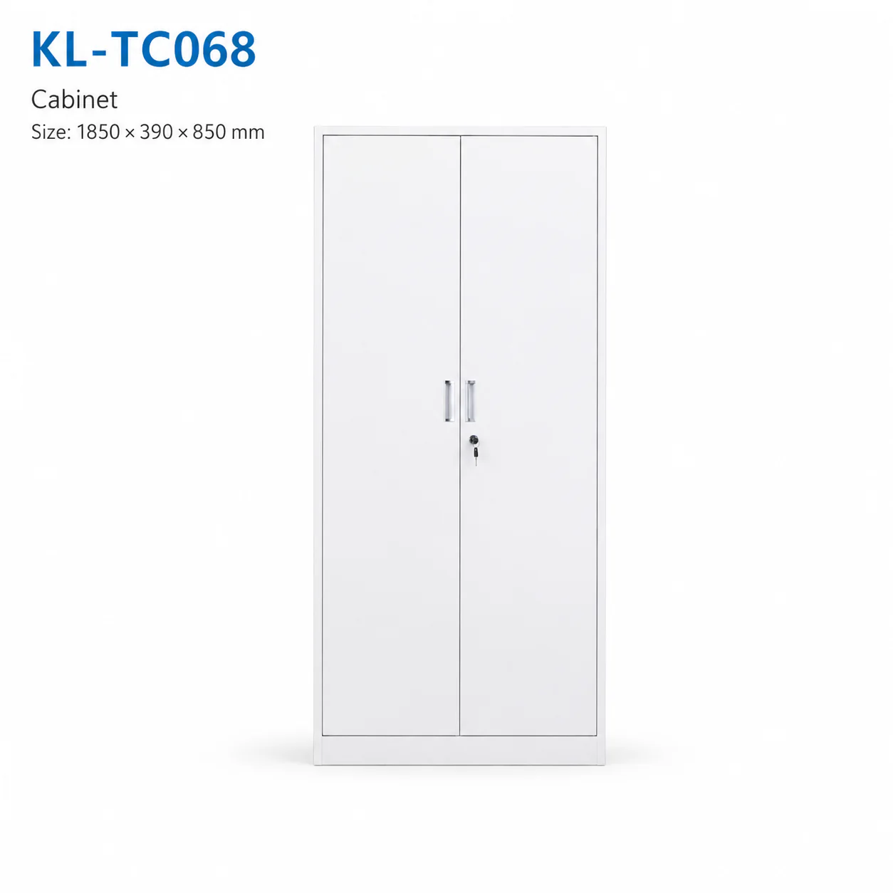 KL-TC068 KL-TC068 Metal Cabinet | Double-Door Lockable Steel | 1850 × 390 × 850 mm