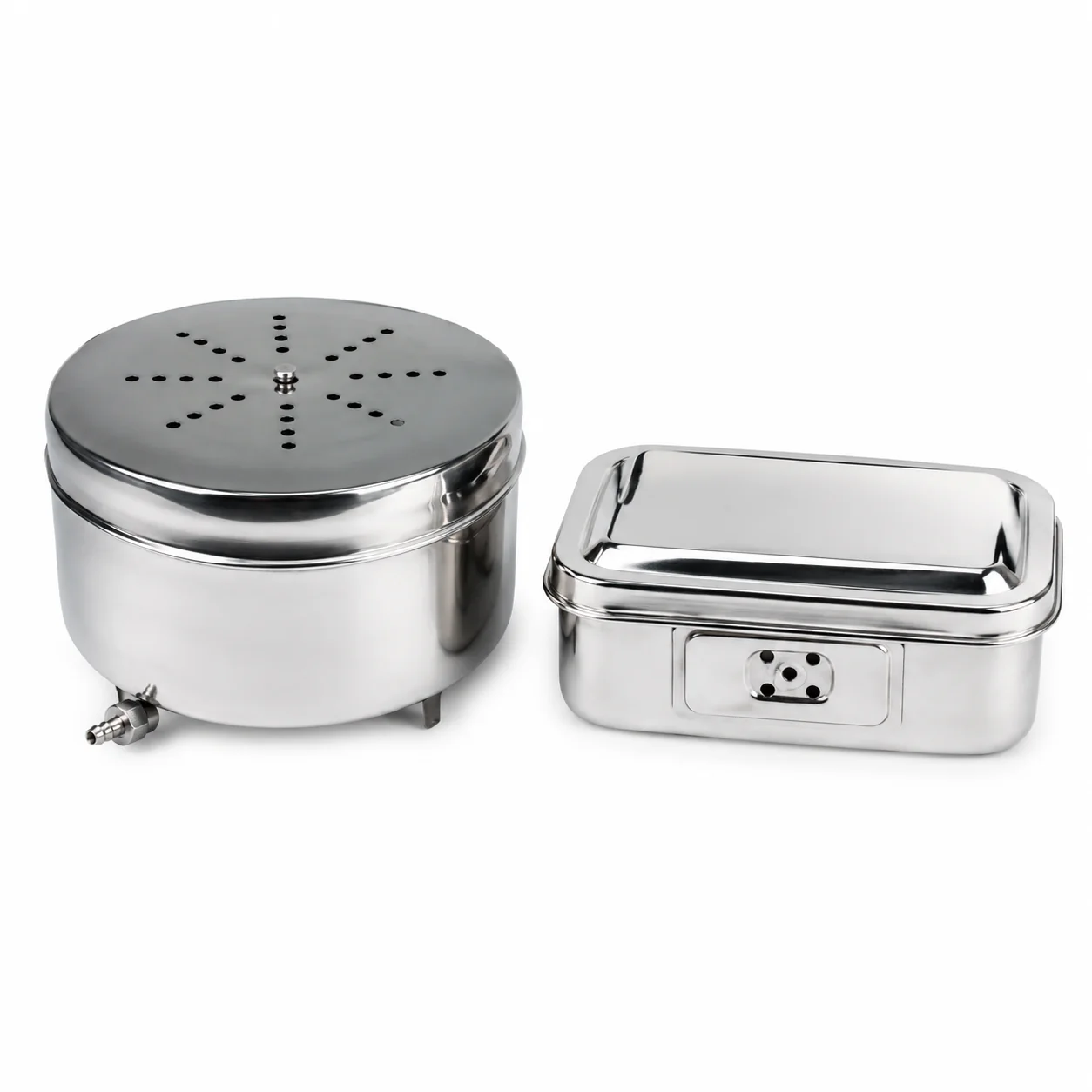 KL-TC078 KL-TC078 Stainless Steel Needle Sterilizer | 77-Hole Round & 105-Hole Rectangular