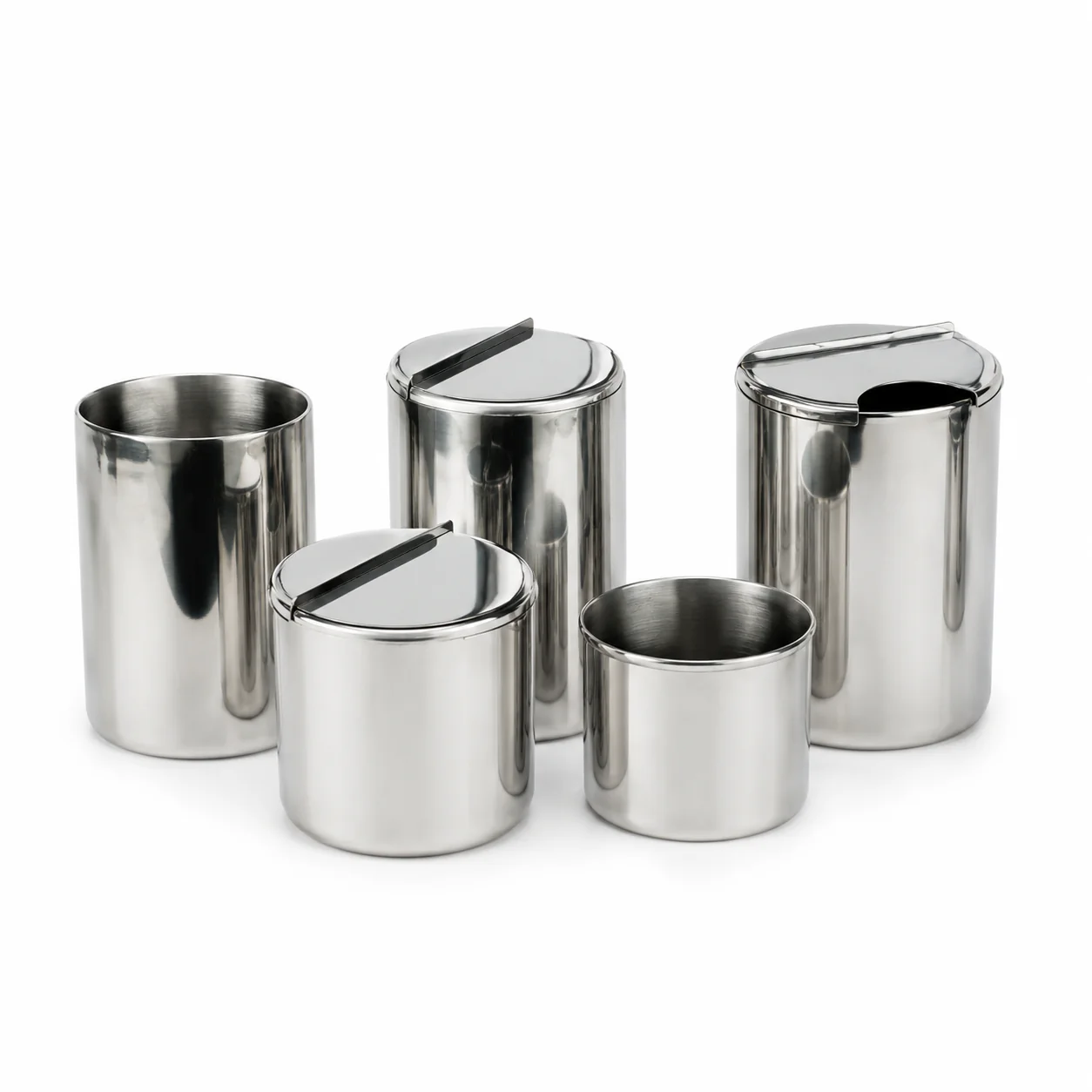 KL-TC081 KL-TC081 Stainless Steel Sterilized Bottle / Medicine Cup | Medical Storage Container