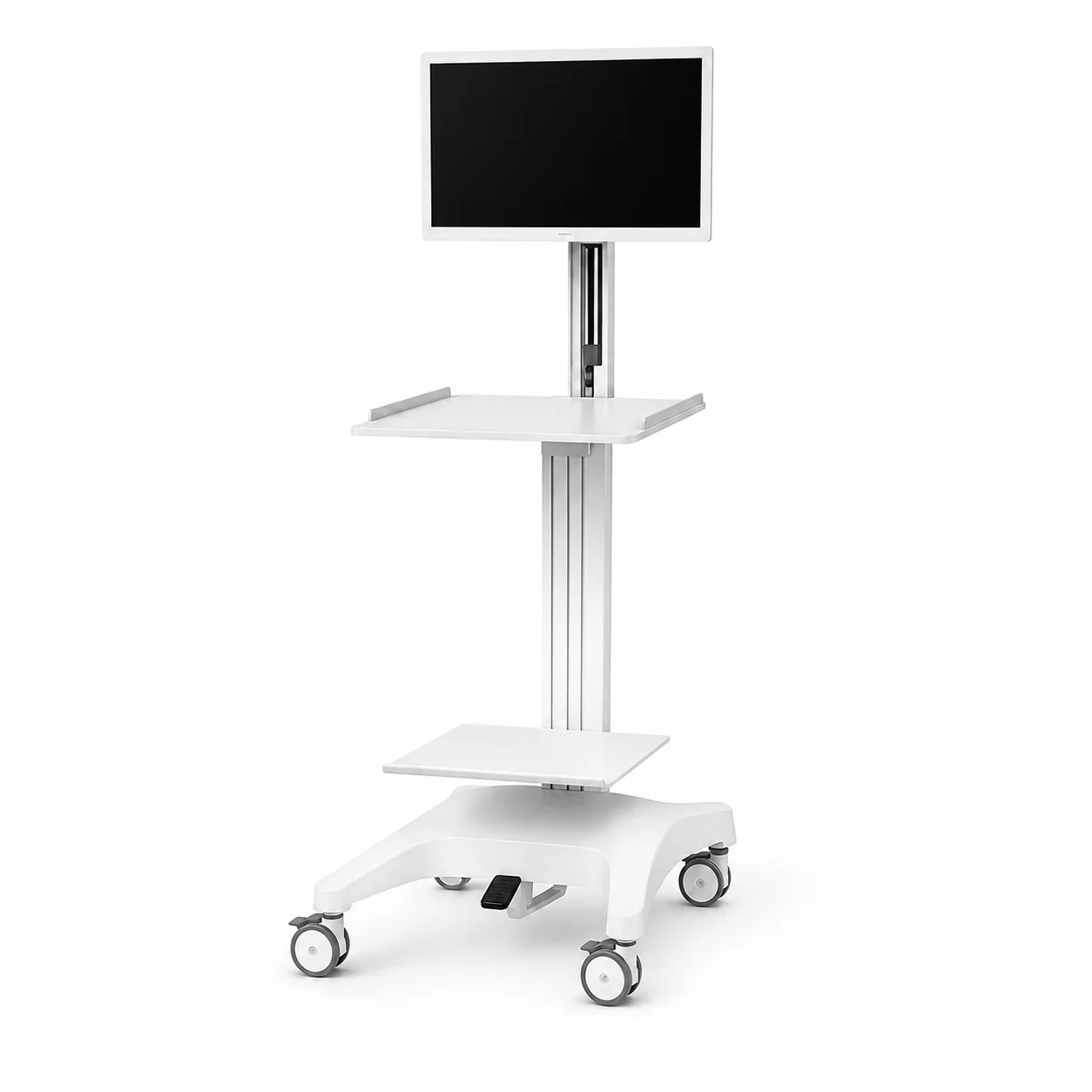 KL-TC207 KL-TC207 Ward Rounds Cart | Mobile Clinical Workstation 530×520×1730 mm