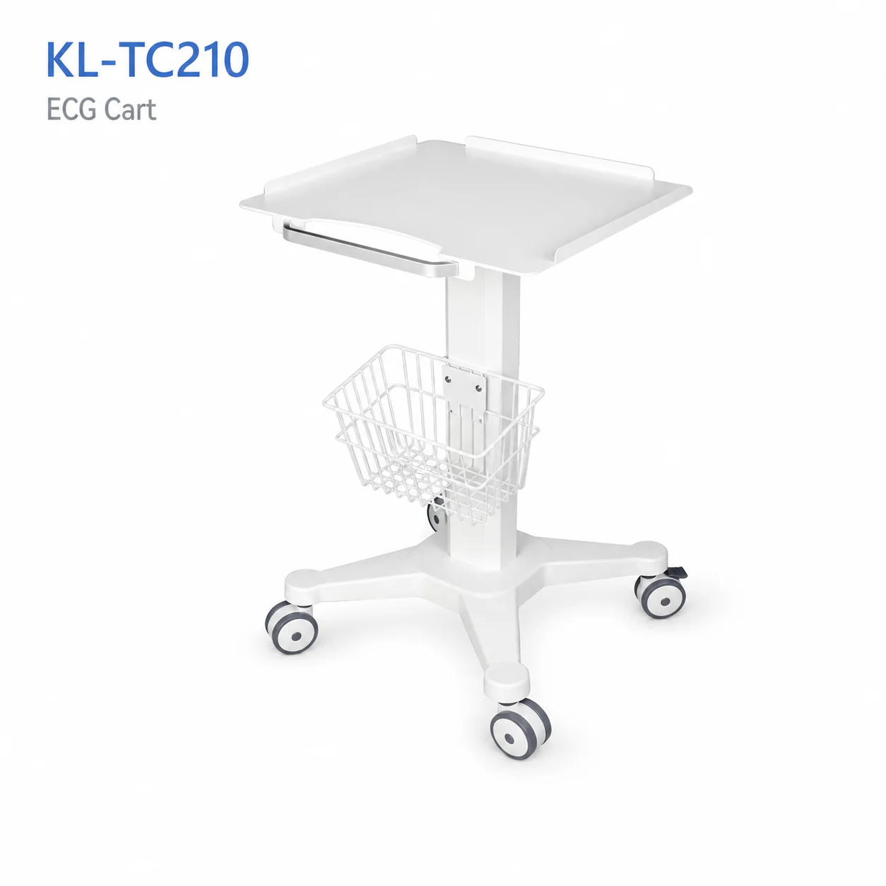 KL-TC210 KL-TC210 ECG Cart | Compact Mobile ECG Machine Support Stand