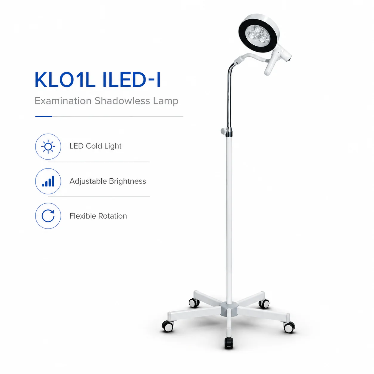 KL01L-ILED-I KL01L-ILED-I Examination Shadowless Lamp | LED Exam Light Modern Design