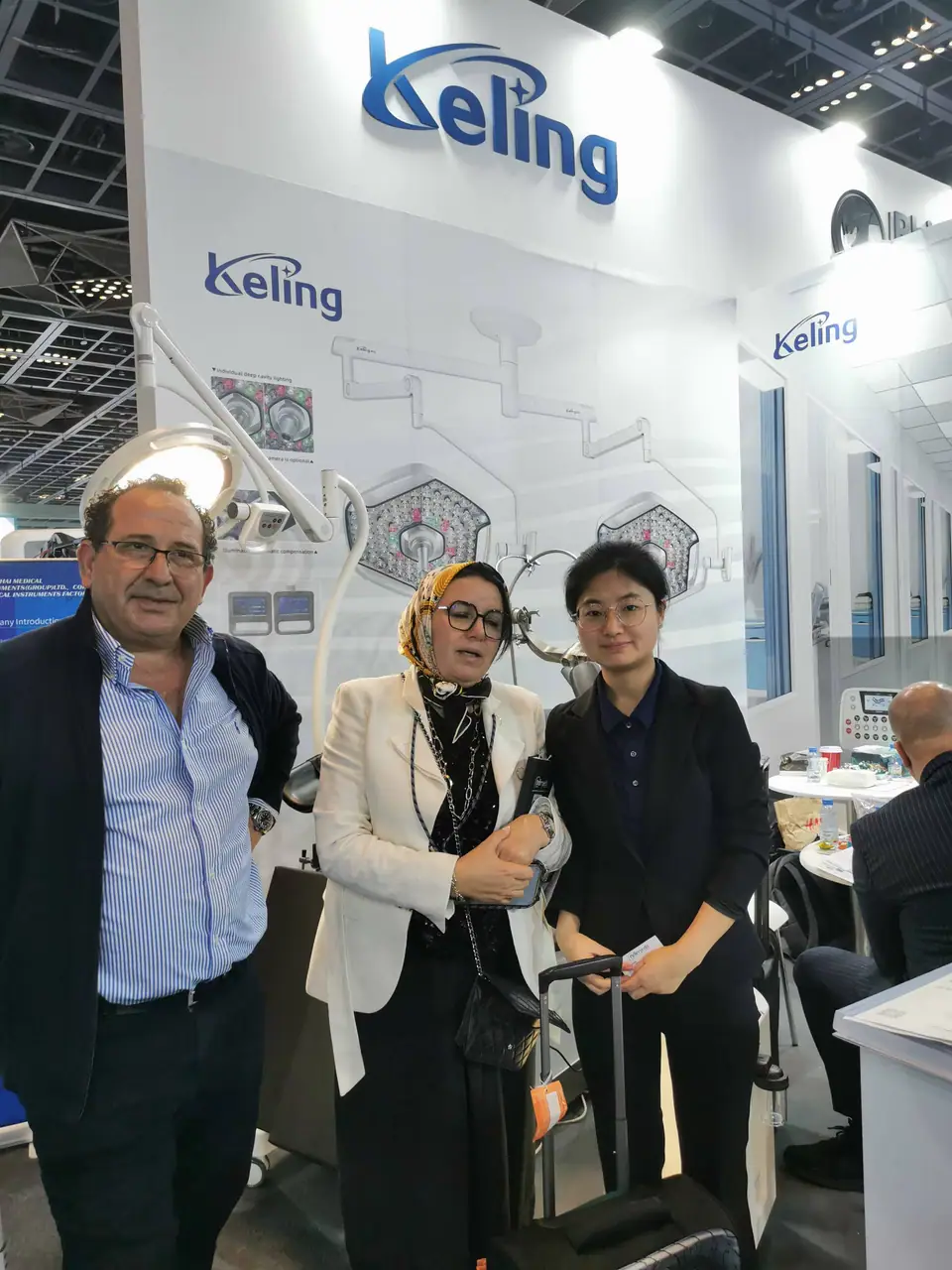 Keling Medical booth at Arab Health, Dubai, photo 5