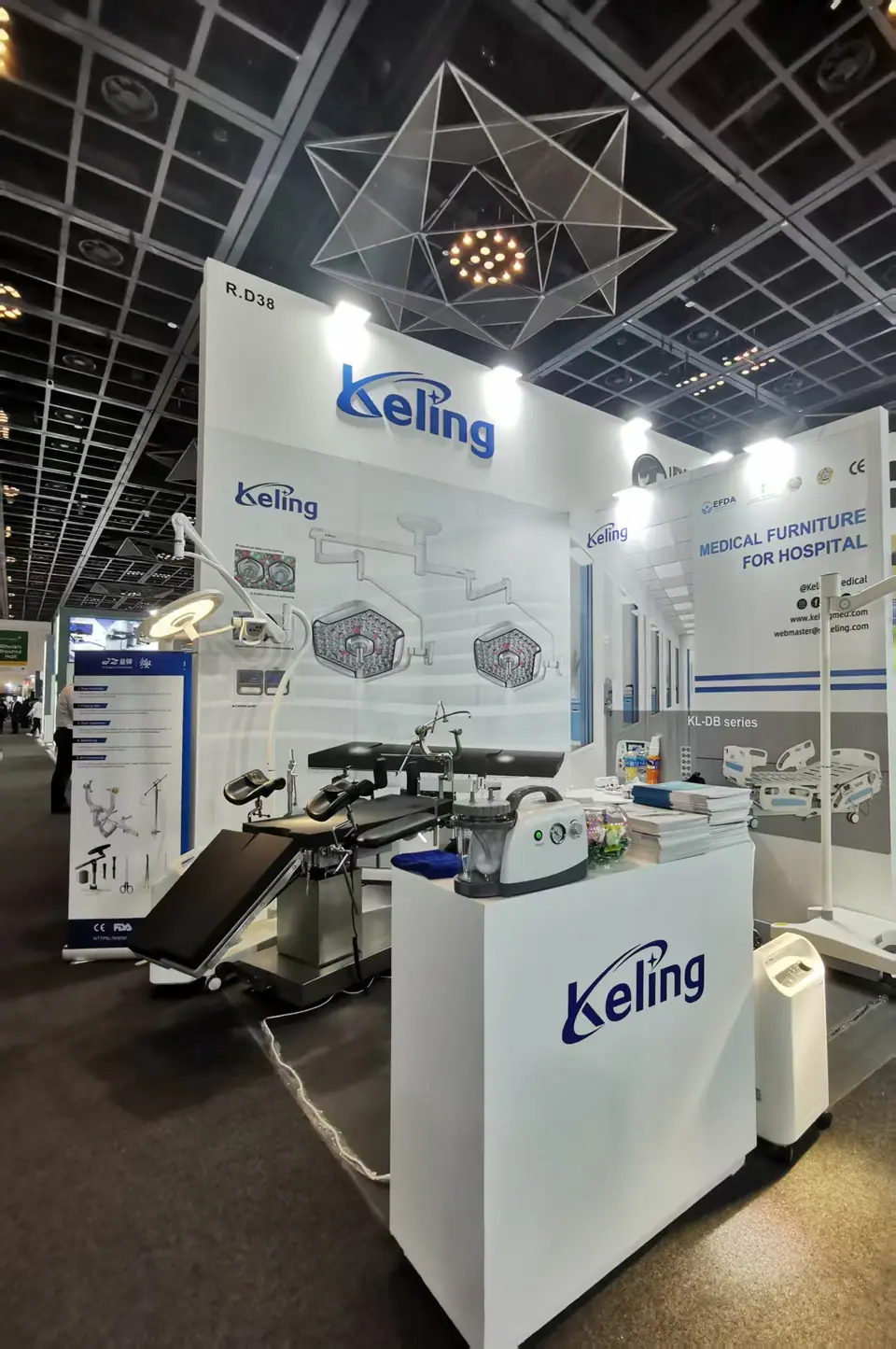 Keling Medical booth at Arab Health, Dubai, photo 8