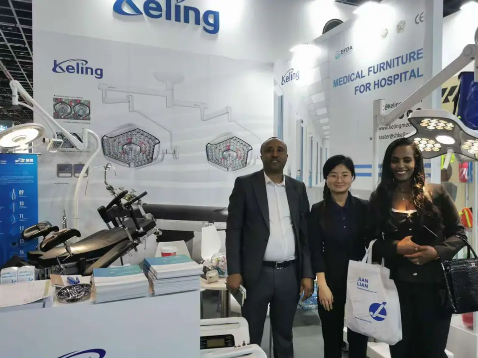 Keling Medical booth at Arab Health, Dubai, photo 9