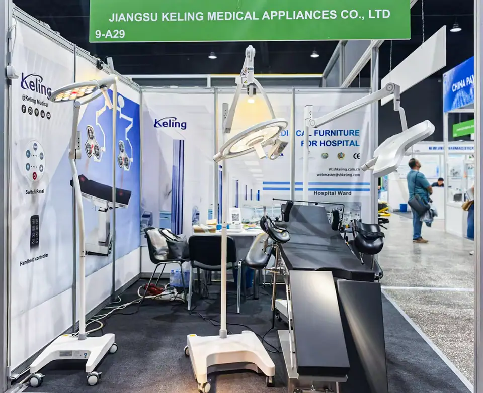Keling Medical booth at KIHE, Almaty, Kazakhstan, photo 1