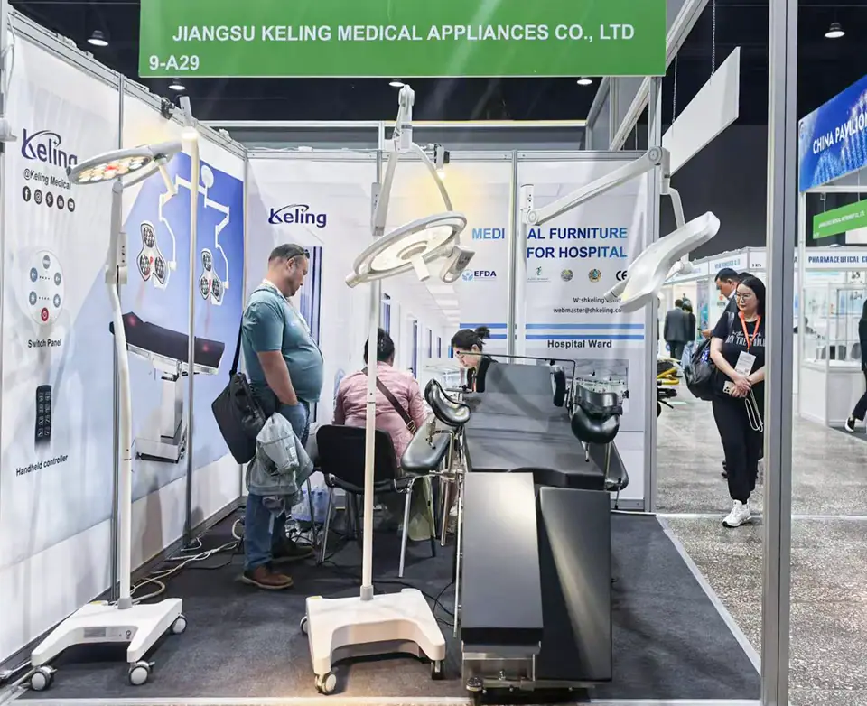 Keling Medical booth at KIHE, Almaty, Kazakhstan, photo 4