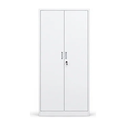 Keling KL-TC068 double-door metal cabinet with key lock in clinical environment