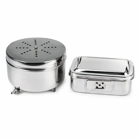 Keling KL-TC078 stainless steel needle sterilizer round and rectangular variants