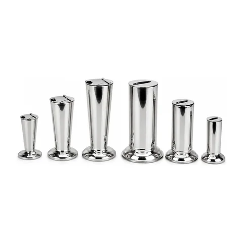 Keling KL-TC083 inverted-cone tweezer canisters and enema buckets in three sizes