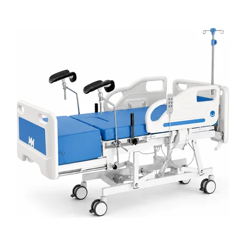Keling KL-BC110 electric gynecological birth bed in a delivery room