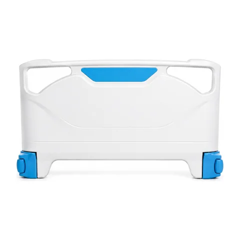KL-HL003 ABS headboard installed at head of hospital bed in ward setting