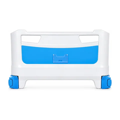 KL-HL004 panoramic ABS headboard installed at head of hospital bed