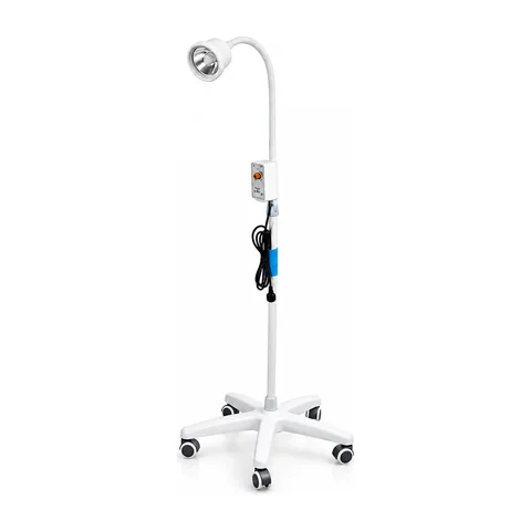 Keling KL-EA02 examination lamp with gooseneck head and five-star rolling base