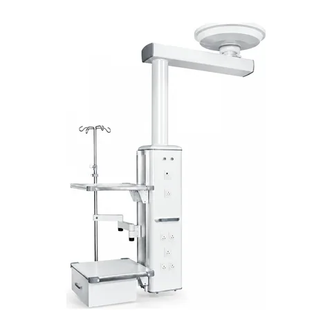 Keling KL-T7100D dual-column ICU medical hanging tower two-arm configuration