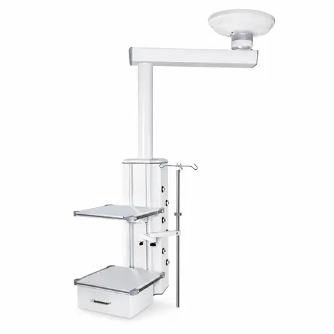 Keling KL-T7303 full-gas medical hanging tower for operating rooms and ICU