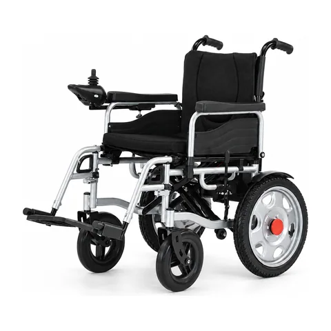 Keling KL-LY004 power wheelchair with dual motors, joystick controller and 16-inch rear wheels