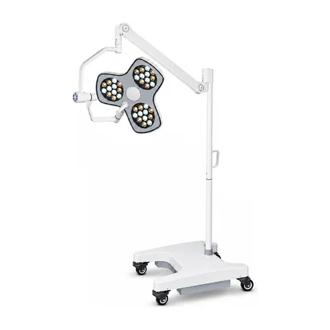 Keling KL-LED-MSTZ4 mobile LED operating lamp front view on floor stand
